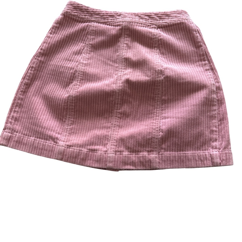 Divided Pink Mini A-Line Ribbed Skirt - Picture 2 of 3
